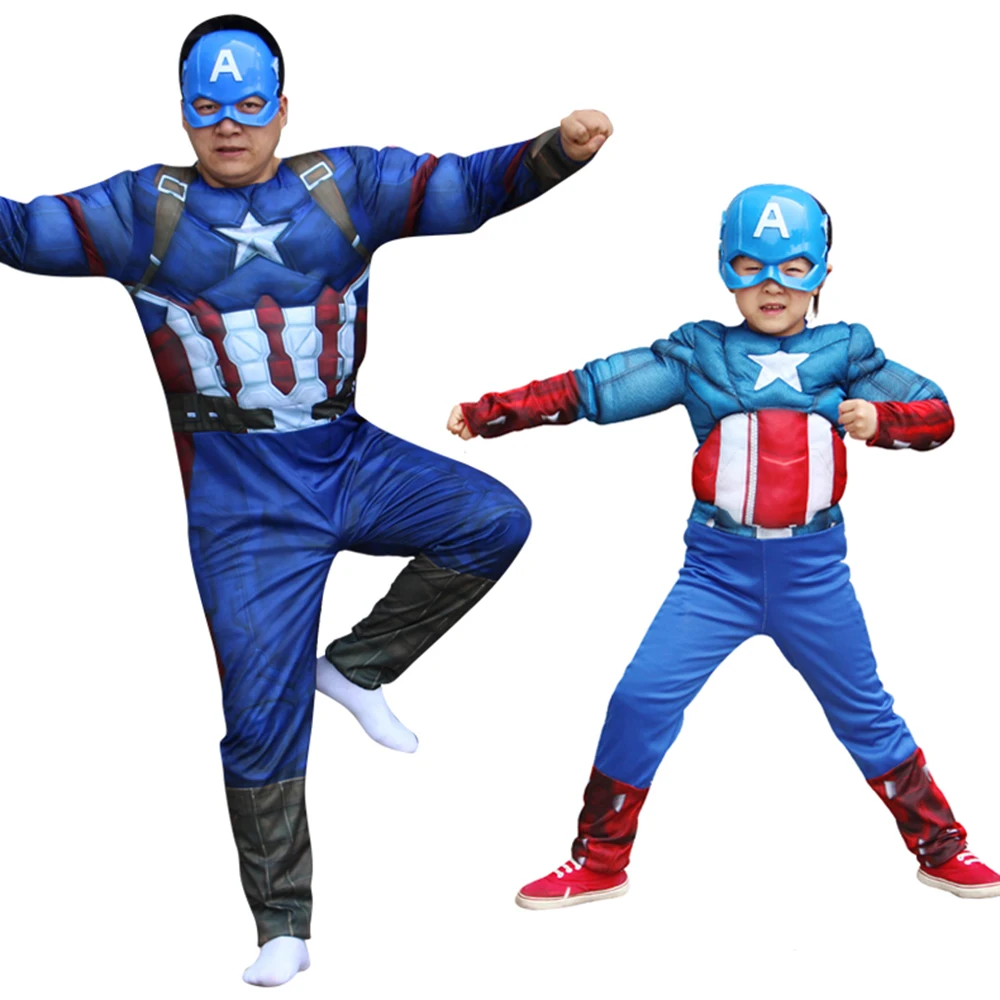 Avengers Superhero Cosplay Costume Captain America Adult Muscle Tank Top Set Carnival Party Outfit
Avengers Superhero Cosplay Costume Captain America Adult Muscle Tank Top Set Carnival Party Outfit