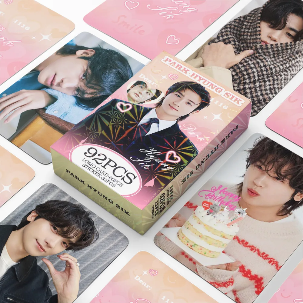 92pcs/set Park Hyung Sik lomo Star Photocards Photo Lomo Cards Fans Collection Printed Cards
92pcs/set Park Hyung Sik lomo Star Photocards Photo Lomo Cards Fans Collection Printed Cards