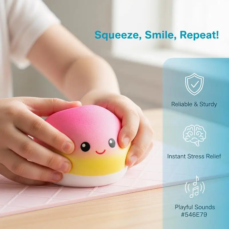 Rainbow Dumpling Squishy Stress Balls Slow Rising Simulation Food Sensory Toys for ADHD Autism Boys Girls Party Favors
Rainbow Dumpling Squishy Stress Balls Slow Rising Simulation Food Sensory Toys for ADHD Autism Boys Girls Party Favors