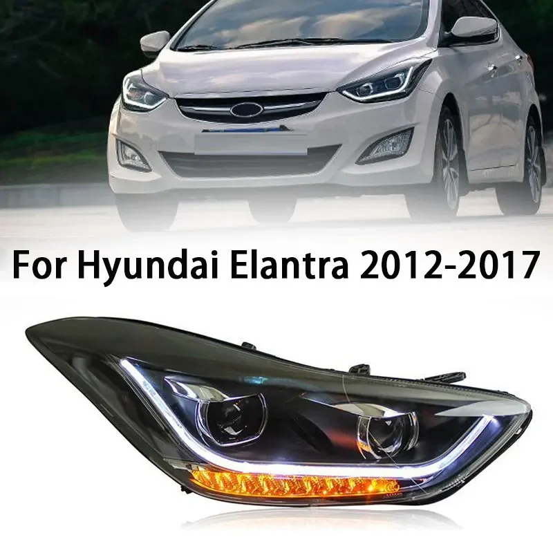 Car Styling for Hyundai Elantra LED Headlight 2012-2017 Head Lamp DRL Signal Projector Lens Automotive Accessories
Car Styling for Hyundai Elantra LED Headlight 2012-2017 Head Lamp DRL Signal Projector Lens Automotive Accessories
