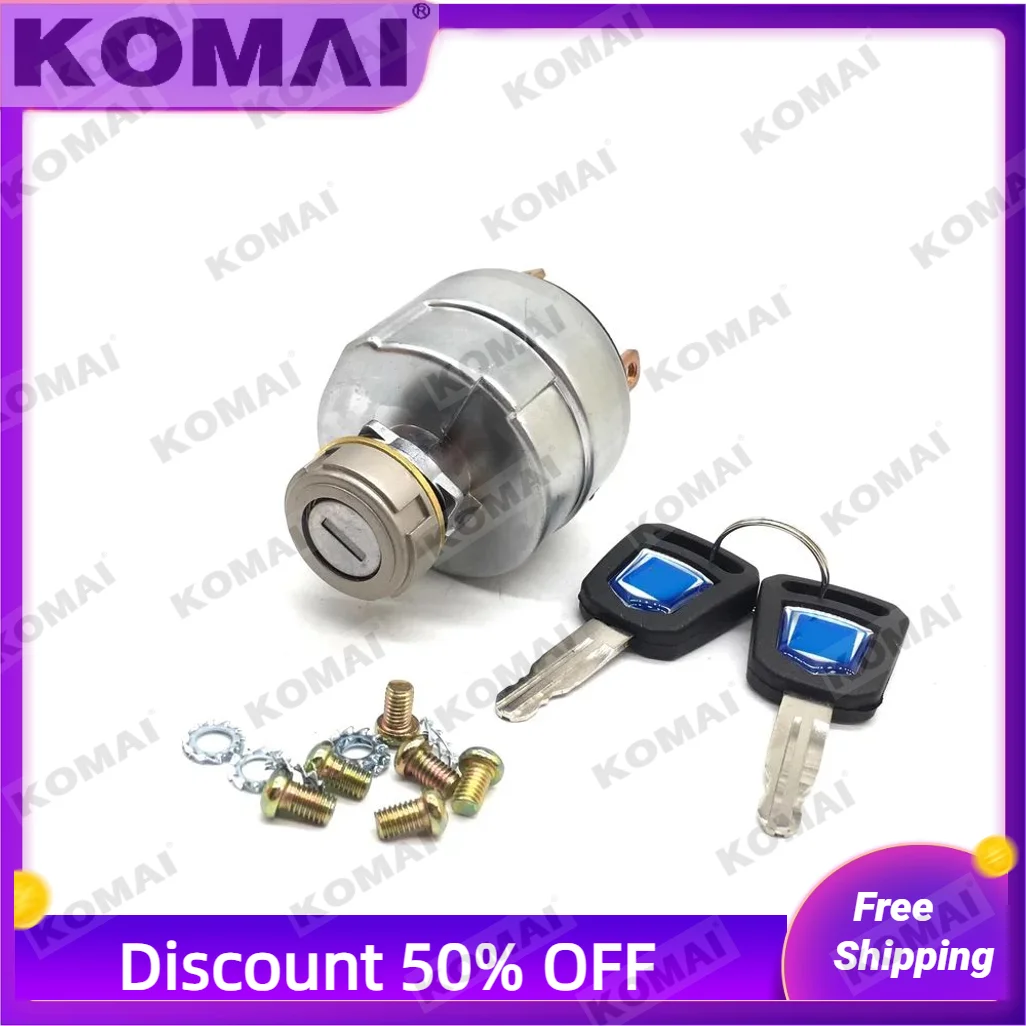 Starter Switch Ignition Switch With Keys for XE60 XE75 XE135 XE150 XE200 Excavator Accessories
Starter Switch Ignition Switch With Keys for XE60 XE75 XE135 XE150 XE200 Excavator Accessories