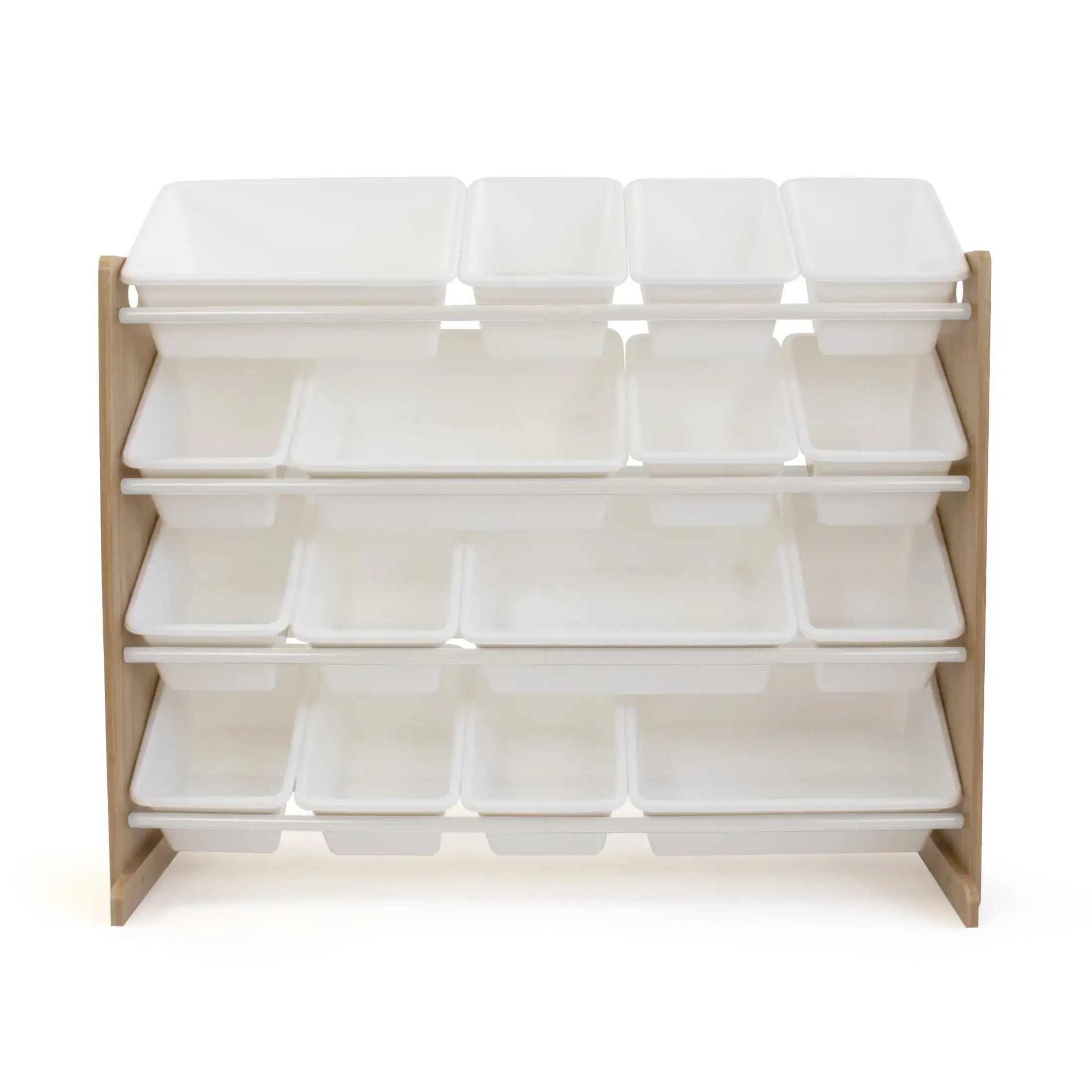 Journey Supersized Toy Storage Organizer with 16 Plastic Storage Bins, Natural/White
Journey Supersized Toy Storage Organizer with 16 Plastic Storage Bins, Natural/White