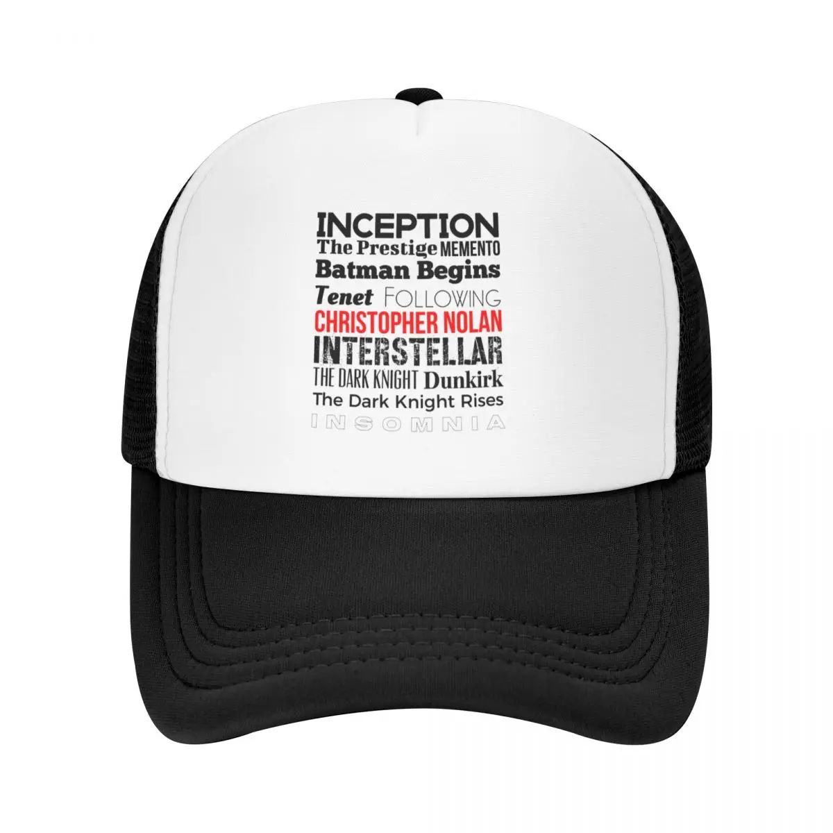 Christopher Nolan Movies Tshirt Baseball Cap Sports Cap hard hat Hood Women's Beach Outlet 2025 Men's
Christopher Nolan Movies Tshirt Baseball Cap Sports Cap hard hat Hood Women's Beach Outlet 2025 Men's