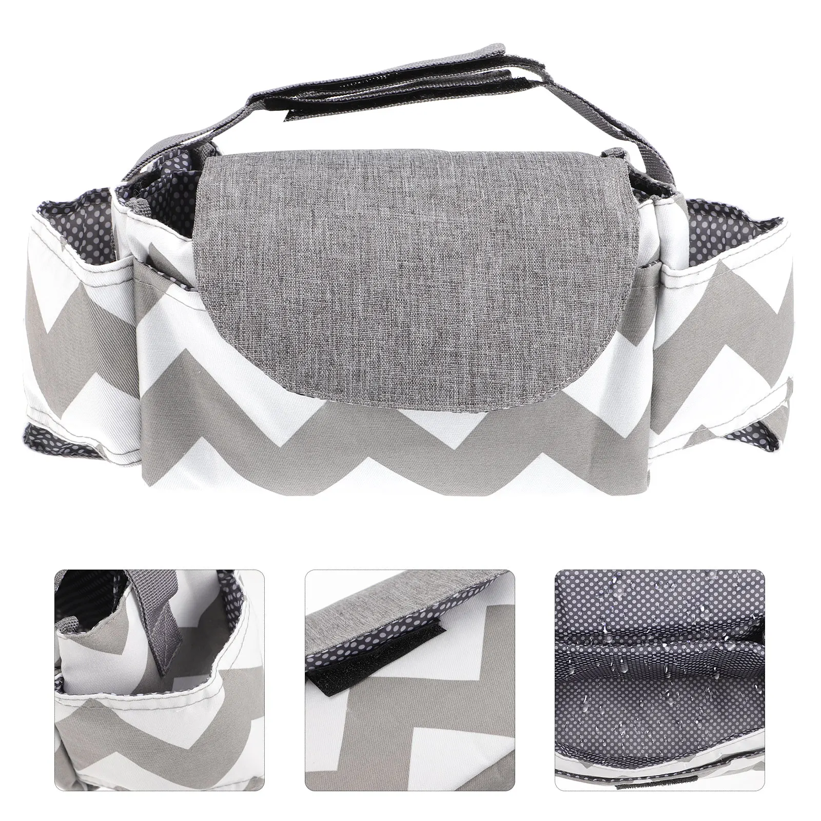 Baby Stroller ganizer Bag Grey Diaper Storage Pram Accessories Stroller Caddy Hanging Bag for Efficient Item ganization Durable
Baby Stroller ganizer Bag Grey Diaper Storage Pram Accessories Stroller Caddy Hanging Bag for Efficient Item ganization Durable