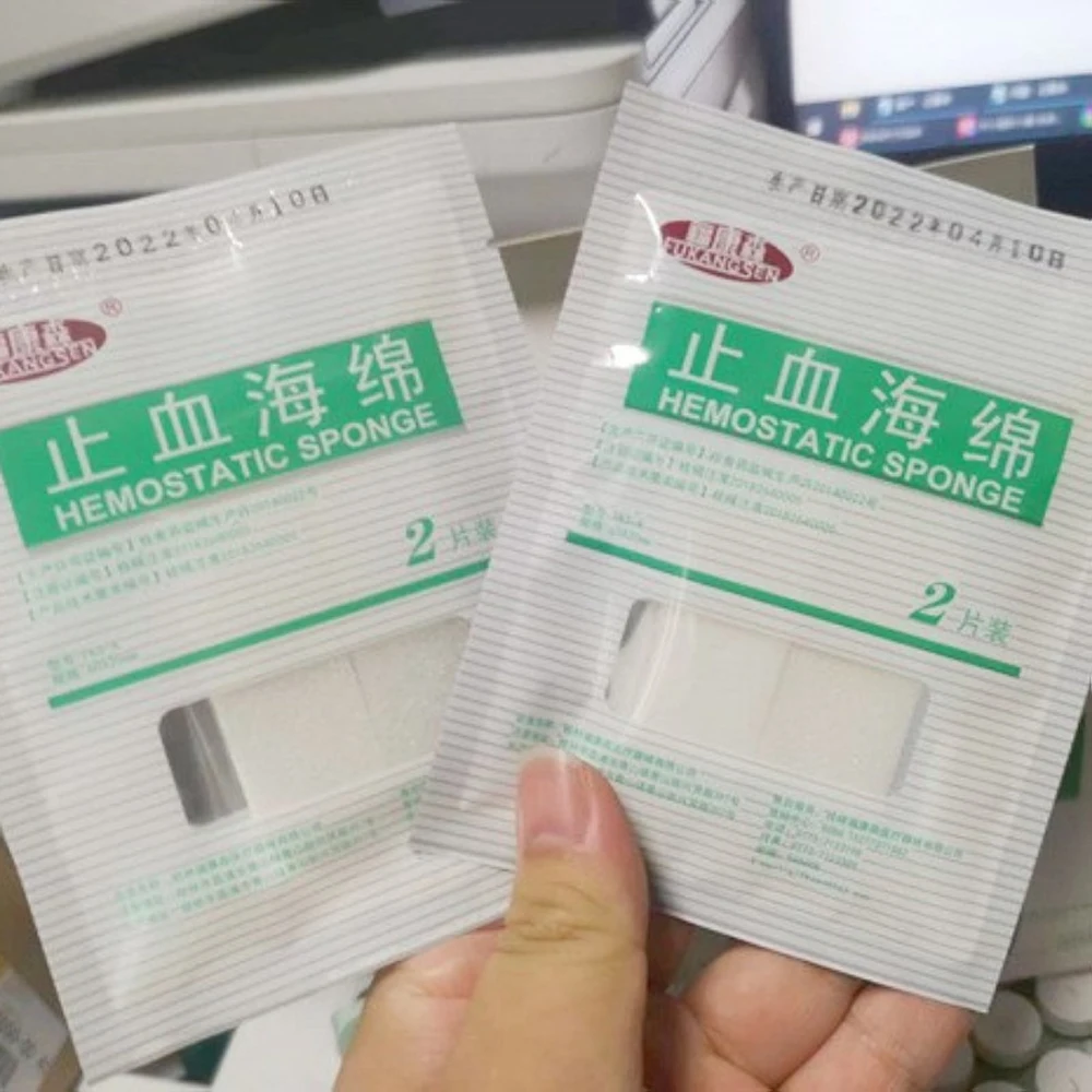 60x20mm Disposable Hemostatic Sponge Medical Hemostatic Sponge Trauma Hemostatic Oral Material Outdoor Bleeding Hemostasis
60x20mm Disposable Hemostatic Sponge Medical Hemostatic Sponge Trauma Hemostatic Oral Material Outdoor Bleeding Hemostasis