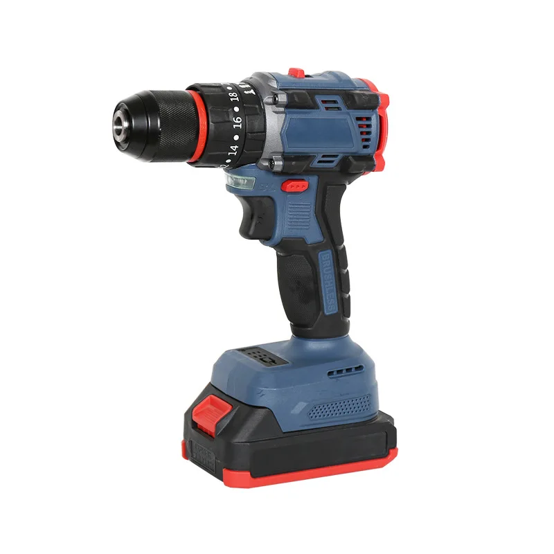 Бесщеточная ручная дрель, литиевая батарея, перезаряжаемая многофункциональная электрическая отвертка, электрический вращающийся штамповочный инструмент
Бесщеточная ручная дрель, литиевая батарея, перезаряжаемая многофункциональная электрическая отвертка, электрический вращающийся штамповочный инструмент
