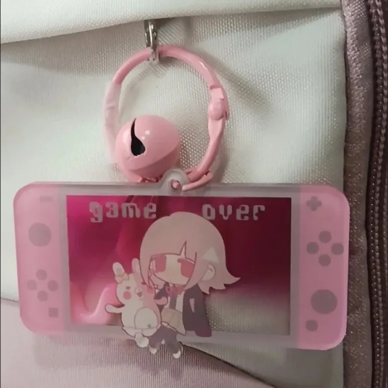 Danganronpa Anime Peripheral Acrylic Key Chain Nanami ChiaKi Kawaii Pink Pendant Key Ring Fans Collect Birthday Gift
Danganronpa Anime Peripheral Acrylic Key Chain Nanami ChiaKi Kawaii Pink Pendant Key Ring Fans Collect Birthday Gift