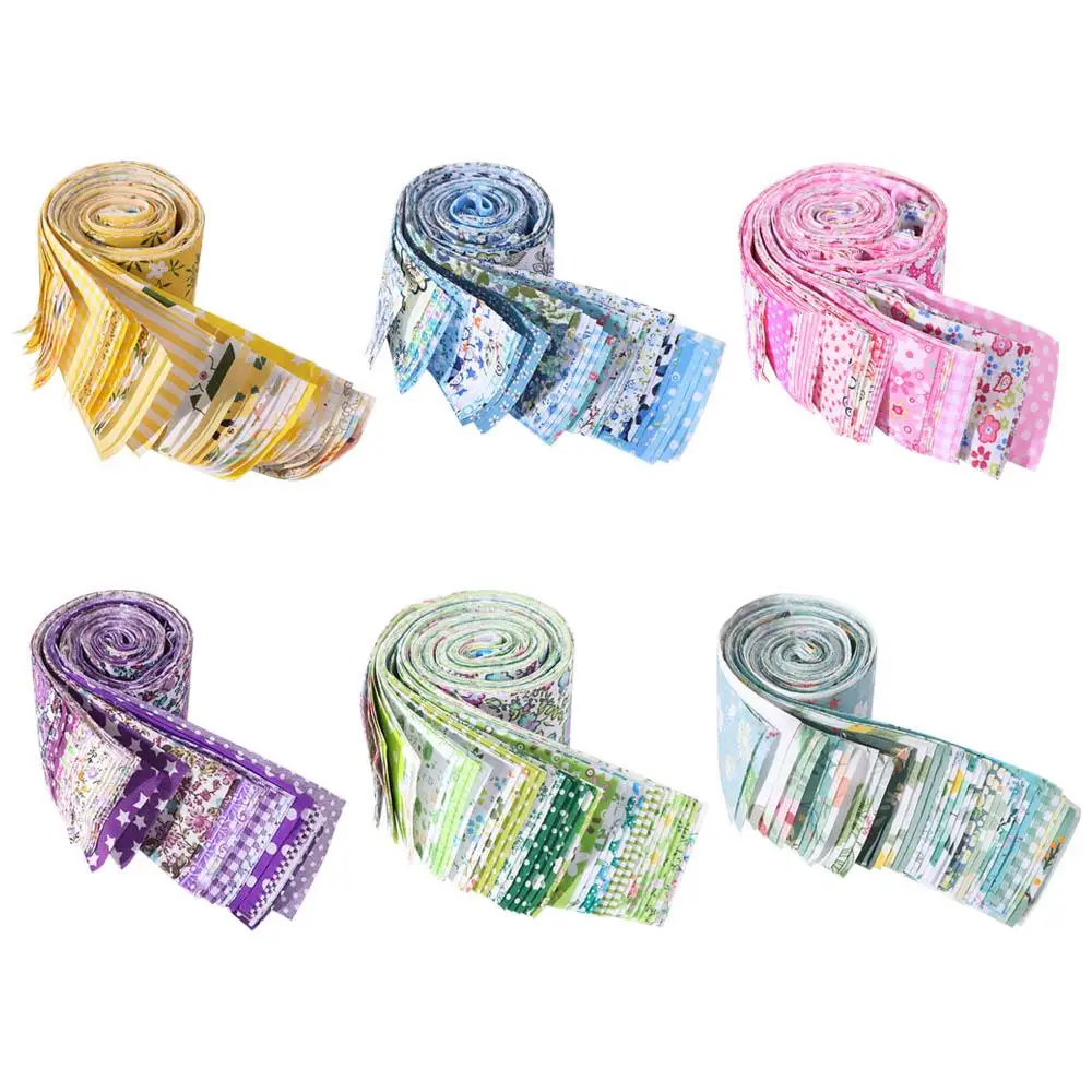 40PCS Jelly Roll Floral Cotton Fabric Colorful Printed Quilting Strips Patchwork Fabric Handmade DIY Sewing Material Fabric
40PCS Jelly Roll Floral Cotton Fabric Colorful Printed Quilting Strips Patchwork Fabric Handmade DIY Sewing Material Fabric