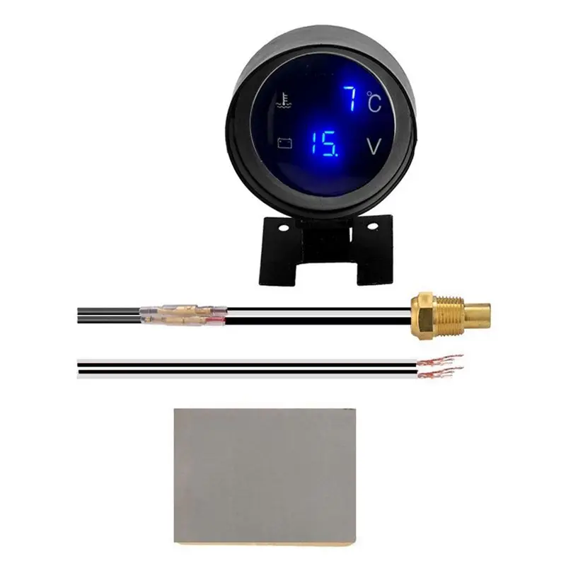 A54K-2 In 1 12V 24V Round Led Digital Car Truck Water Temp Gauge Temperature Sensor Temperatura Moto Voltage Meter
A54K-2 In 1 12V 24V Round Led Digital Car Truck Water Temp Gauge Temperature Sensor Temperatura Moto Voltage Meter