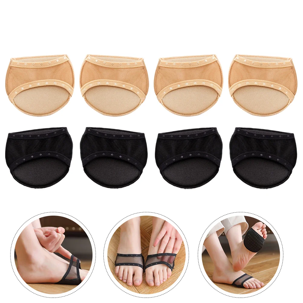 4 Pairs Half Forefoot Pads Women Ball of Foot Cushion Invisible Forefoot Pads Socks for Sandals
4 Pairs Half Forefoot Pads Women Ball of Foot Cushion Invisible Forefoot Pads Socks for Sandals