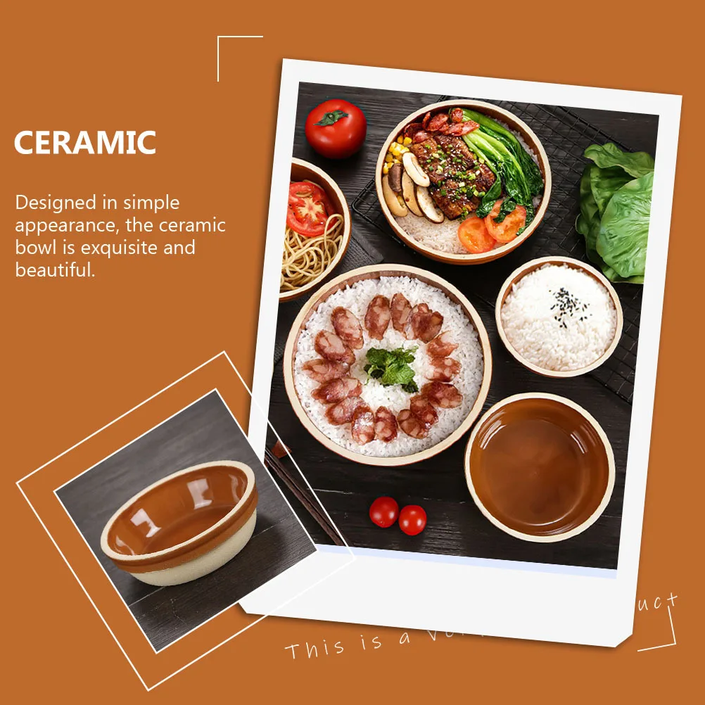2Pcs Ceramic Steaming Bowl Rice Bowls Practical Kitchen Tableware Household Soup Bowl Ceramic Bowls Kitchen Supply
2Pcs Ceramic Steaming Bowl Rice Bowls Practical Kitchen Tableware Household Soup Bowl Ceramic Bowls Kitchen Supply