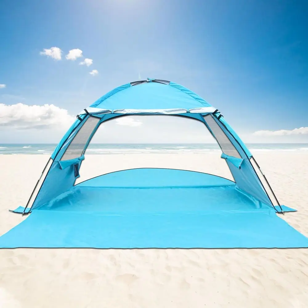 Beach Tent or 1/2/3/4/5/6 Person,Anti-UV Portable Sun Shade ShelterUP 50+,Both Sides Exble loor,Exble Awning,with 2 Ventilating
Beach Tent or 1/2/3/4/5/6 Person,Anti-UV Portable Sun Shade ShelterUP 50+,Both Sides Exble loor,Exble Awning,with 2 Ventilating
