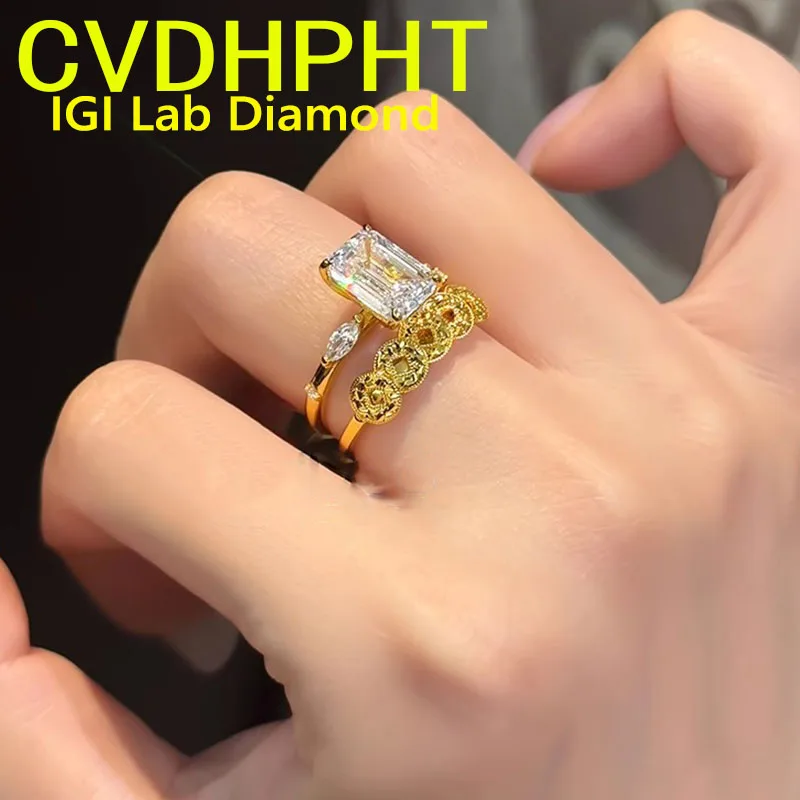 IGI Lab Растущее кольцо с бриллиантом Изумрудная форма D Цвет 1, 2, 3 карата Твердое кольцо из желтого золота 9 карат Обручальное кольцо с бриллиантом Заводские помолвки
IGI Lab Растущее кольцо с бриллиантом Изумрудная форма D Цвет 1, 2, 3 карата Твердое кольцо из желтого золота 9 карат Обручальное кольцо с бриллиантом Заводские помолвки