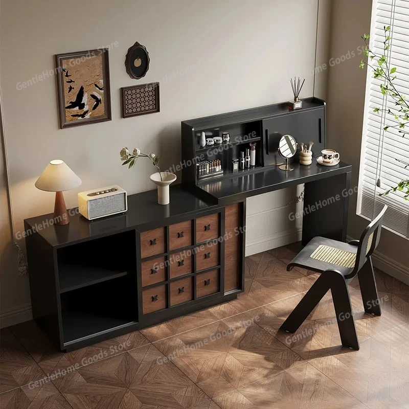 Coffee Bedroom Vanity Table Makeup Chair Accessories Women Storage Dressing Table Drawers Organizer Vestidores Home Furniture
Coffee Bedroom Vanity Table Makeup Chair Accessories Women Storage Dressing Table Drawers Organizer Vestidores Home Furniture