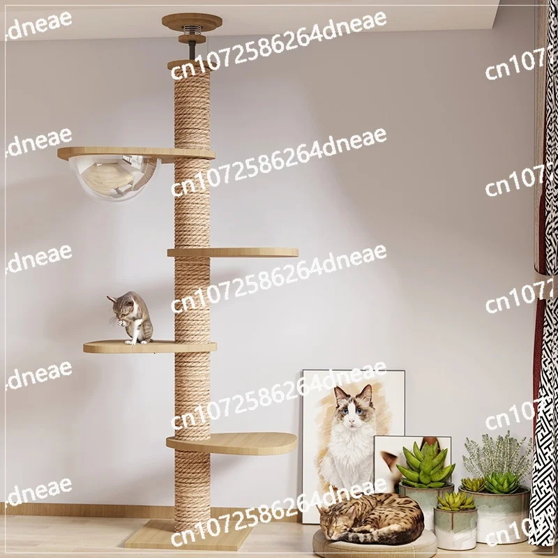 Climbing Cat Climbing Frame Pet Products with Scratching Post Large Cat Tree House Tower To Floor Adjustable Multi-Level
Climbing Cat Climbing Frame Pet Products with Scratching Post Large Cat Tree House Tower To Floor Adjustable Multi-Level