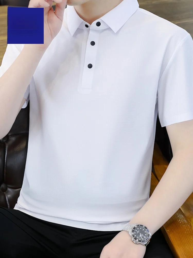Rn Summer Thin ort Sve irt Men's Slim Fit f Sve Turn Collar Top Pure Color Versatile Busin Casual
Rn Summer Thin ort Sve irt Men's Slim Fit f Sve Turn Collar Top Pure Color Versatile Busin Casual