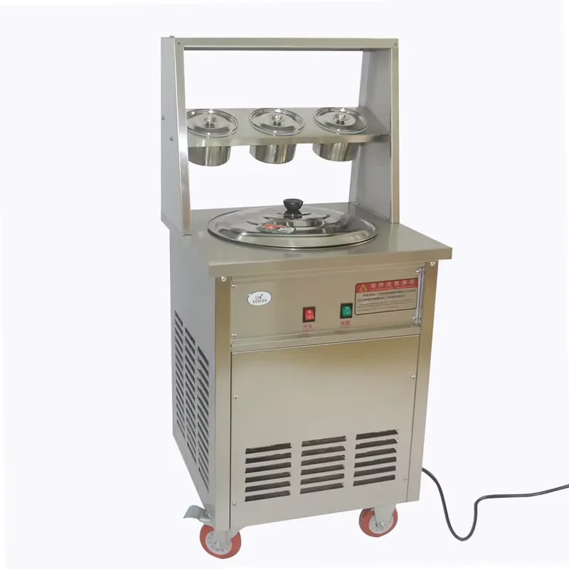 Yogurt Ice Frying Machine Thick Cut Intelligent Temperature Control Round Pan Ice Cream Machine
Yogurt Ice Frying Machine Thick Cut Intelligent Temperature Control Round Pan Ice Cream Machine