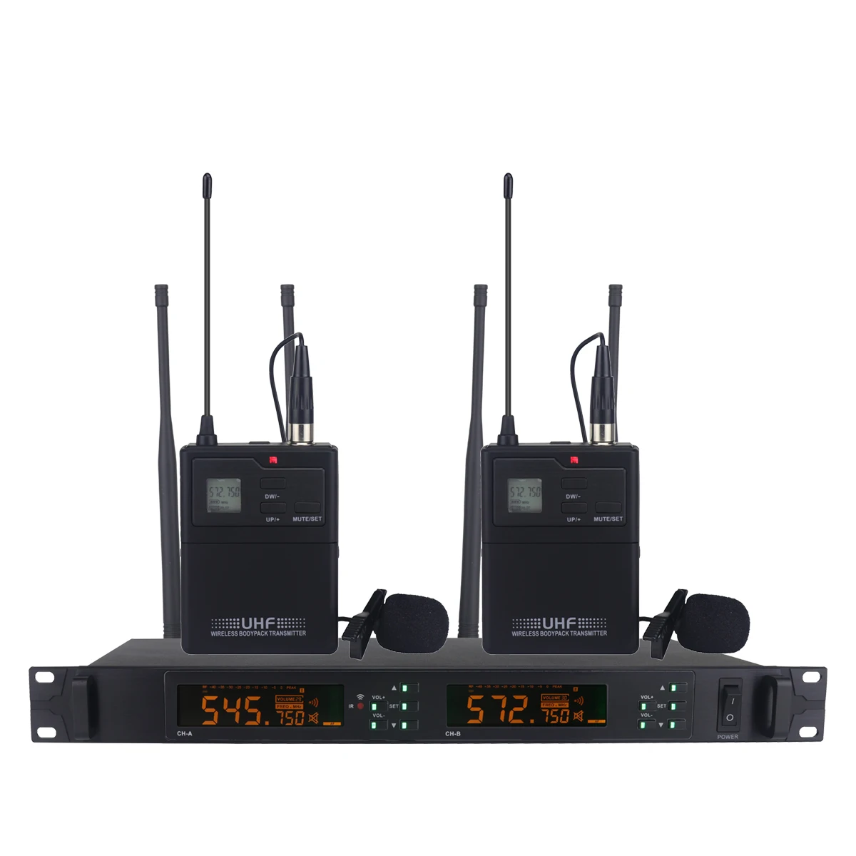 True diversity wireless microphone professional anti whistling high-end stage ultra long receiving distance
True diversity wireless microphone professional anti whistling high-end stage ultra long receiving distance