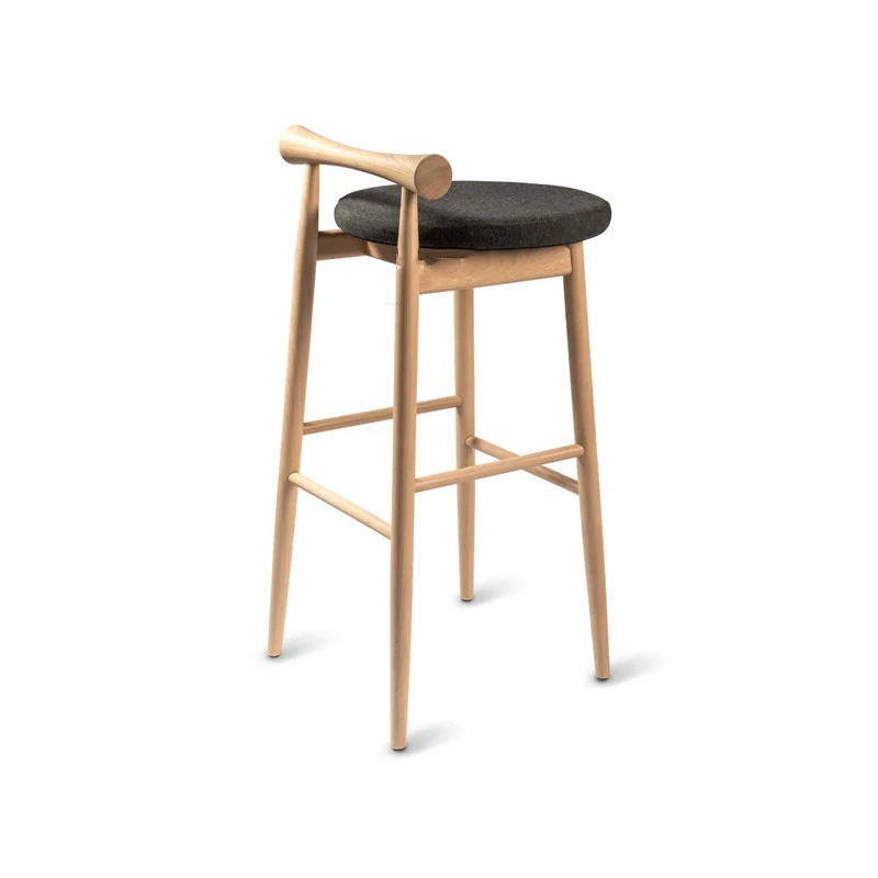 Wooden Minimalist Bar Stools Back Commercial Solid Wood Bar Stool Height Chairs Nordic Modern Silla De Barra High End Furniture
Wooden Minimalist Bar Stools Back Commercial Solid Wood Bar Stool Height Chairs Nordic Modern Silla De Barra High End Furniture