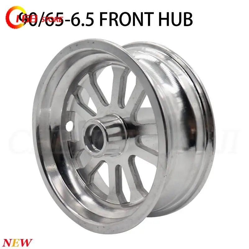 6.5 Inch Hub Front/rear 90/65-6.5 Vacuum Tire Aluminum Alloy Wheel Hub for Electric Scooter Balance Car 110/50-6.5 Wheel Rim
6.5 Inch Hub Front/rear 90/65-6.5 Vacuum Tire Aluminum Alloy Wheel Hub for Electric Scooter Balance Car 110/50-6.5 Wheel Rim