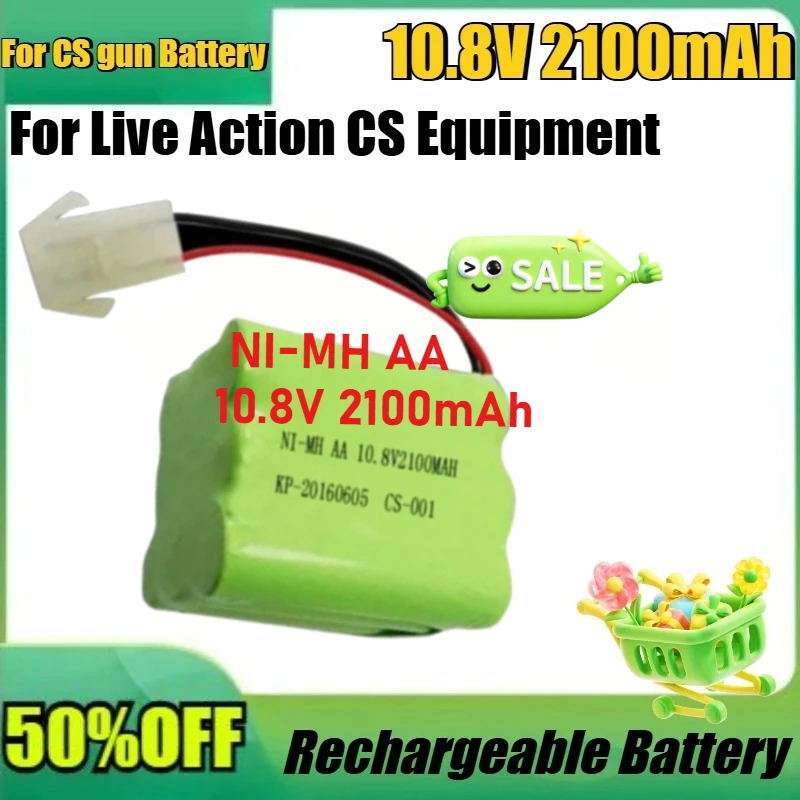 For Live Action CS Equipment for Kaiguang Heding Mingheng New 10.8V 2100mAh Nickel Metal Hydride High Quality Battery Packs
For Live Action CS Equipment for Kaiguang Heding Mingheng New 10.8V 2100mAh Nickel Metal Hydride High Quality Battery Packs