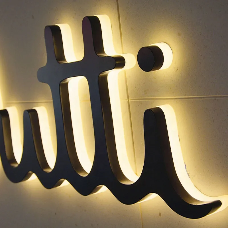 Custom 2018 high quality luminous word characters led illuminated backlit letter open sign
Custom 2018 high quality luminous word characters led illuminated backlit letter open sign