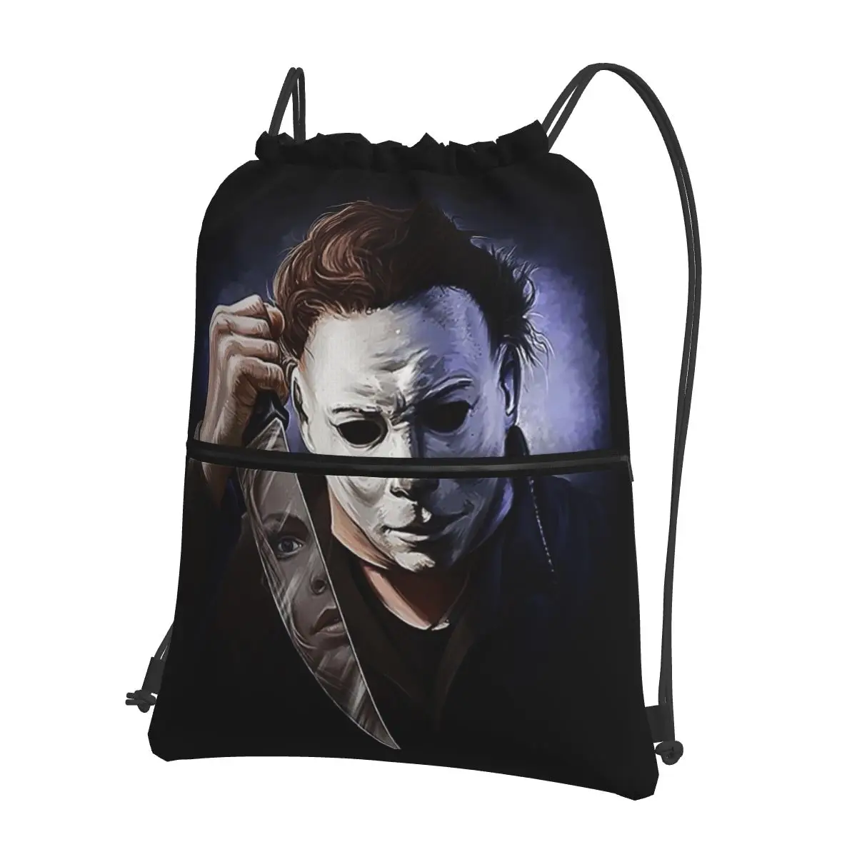 Michael Myers Backpacks Multi-function Drawstring Bundle Pocket Sundries Bag Book Bags for Travel School
Michael Myers Backpacks Multi-function Drawstring Bundle Pocket Sundries Bag Book Bags for Travel School