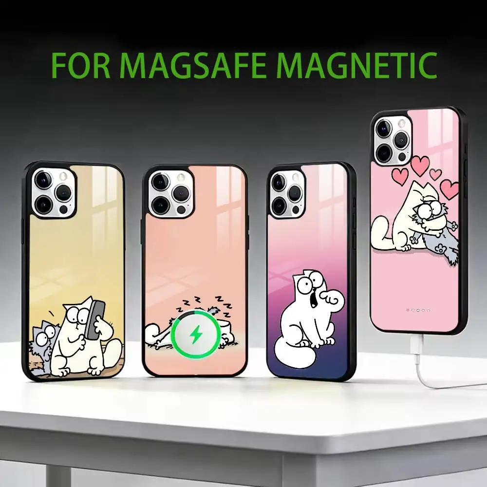 Simons Cat Phone Case For iPhone17,16,15,14,13,12,11 Plus,Pro Max Magnetic For Magsafe Wireless Charging
Simons Cat Phone Case For iPhone17,16,15,14,13,12,11 Plus,Pro Max Magnetic For Magsafe Wireless Charging