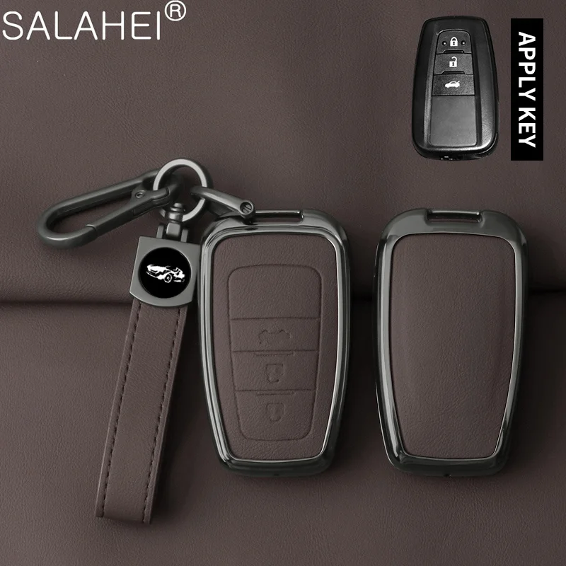 Car Remote Key Case Cover For Toyota CHR Hilux Fortuner Land Cruiser 200 Camry Corolla Crown RAV4 Highland Keychain Accessories
Car Remote Key Case Cover For Toyota CHR Hilux Fortuner Land Cruiser 200 Camry Corolla Crown RAV4 Highland Keychain Accessories