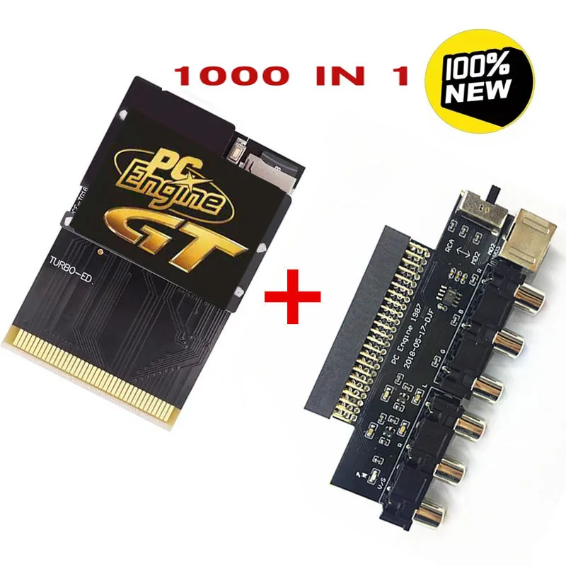 1200 IN1 PCE PC engine console game card TURBO OR RGBS Card Video Booster RGBS Signal Output Audio Output
1200 IN1 PCE PC engine console game card TURBO OR RGBS Card Video Booster RGBS Signal Output Audio Output