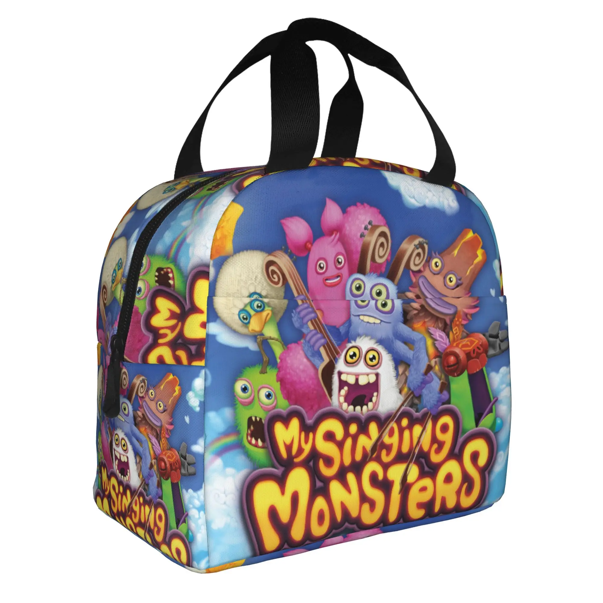 My Singing Monsters Characters Lunch Bag Men Women Cartoon Anime Game Thermal Cooler Insulated Lunch Box for School
My Singing Monsters Characters Lunch Bag Men Women Cartoon Anime Game Thermal Cooler Insulated Lunch Box for School