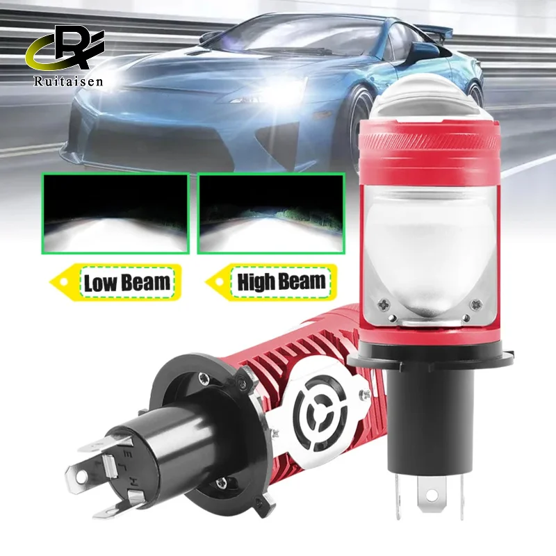 H4 Projector Lens LED Car Headlight Bulbs 70W CANBUS Turbo Auto Bulb H4 High Low Light Fog lamp bulb High Power 12V-80V
H4 Projector Lens LED Car Headlight Bulbs 70W CANBUS Turbo Auto Bulb H4 High Low Light Fog lamp bulb High Power 12V-80V