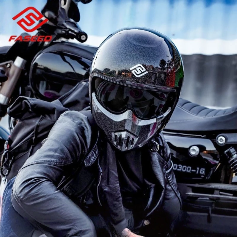 FASEED унисекс съемный модульный мотоциклетный шлем ретро анфас шлем сертификация ECE езда на открытом воздухе Casco Moto Capacetes
FASEED унисекс съемный модульный мотоциклетный шлем ретро анфас шлем сертификация ECE езда на открытом воздухе Casco Moto Capacetes