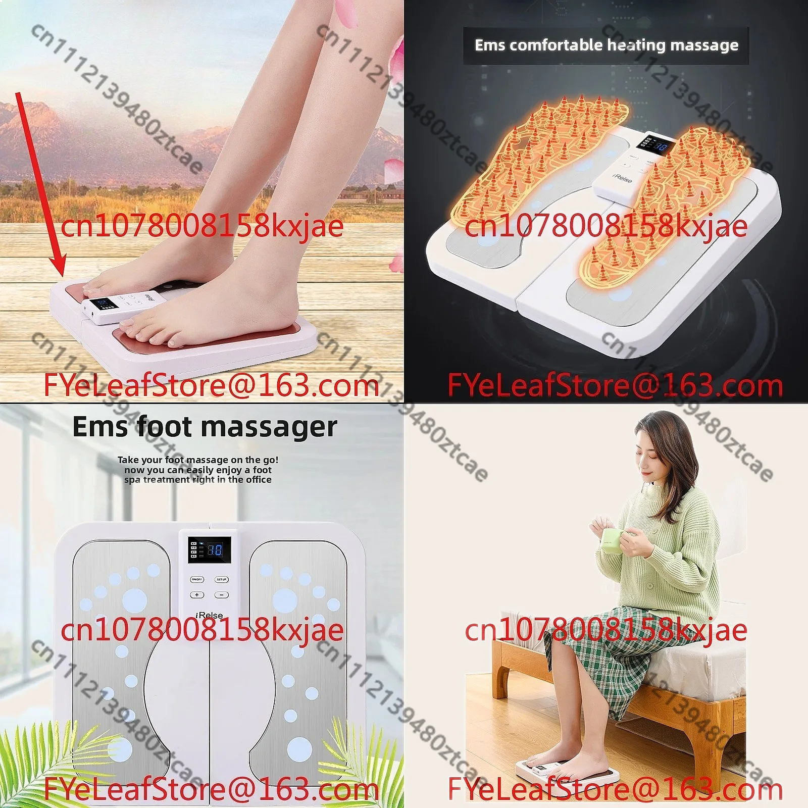 With Patch Folding Heating Plantar Relaxer EMS Pedicure Machine
With Patch Folding Heating Plantar Relaxer EMS Pedicure Machine