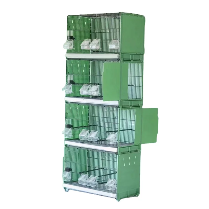 Factory Wholesale High Quality Luxury Metal Birds Cage Multilayer Portable Bird Breeding Cage Stackable Bird Cage
Factory Wholesale High Quality Luxury Metal Birds Cage Multilayer Portable Bird Breeding Cage Stackable Bird Cage