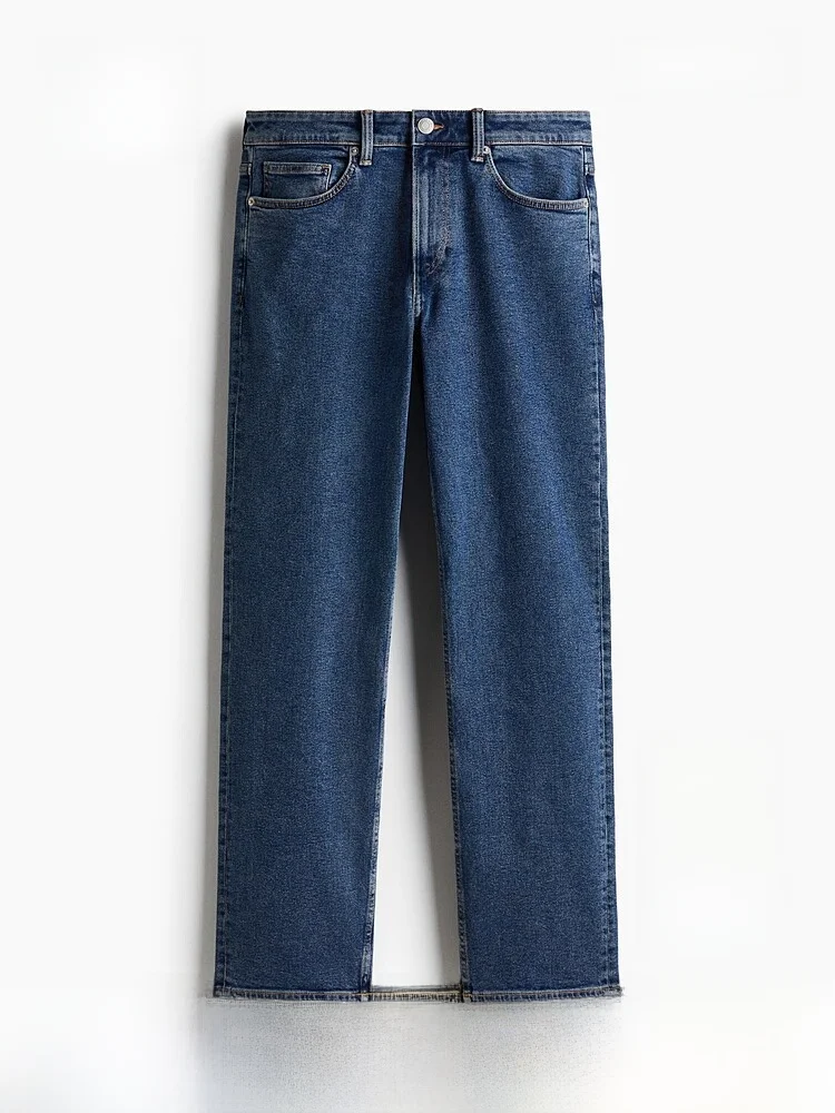H&M 2026 Summer New Men's mid Waist Jeans 1311674 Comfortable Fit Cotton Blend Zipper Closure Menswear Classic Blue Denim
H&M 2026 Summer New Men's mid Waist Jeans 1311674 Comfortable Fit Cotton Blend Zipper Closure Menswear Classic Blue Denim