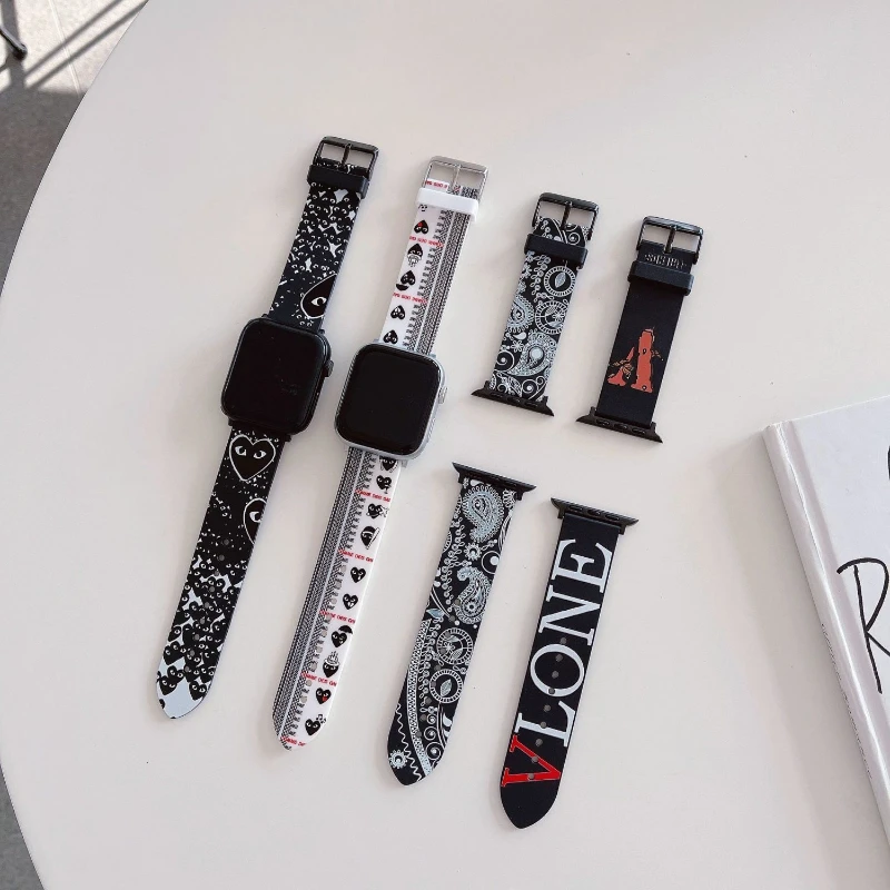 Goth Y2k Harajuku Watchband 45mm 44mm 41mm 40mm 42mm 49mm Watch Accessories for Apple Watch 9 8 7 6 5 4 3 2 1 Bracelet Men Women
Goth Y2k Harajuku Watchband 45mm 44mm 41mm 40mm 42mm 49mm Watch Accessories for Apple Watch 9 8 7 6 5 4 3 2 1 Bracelet Men Women