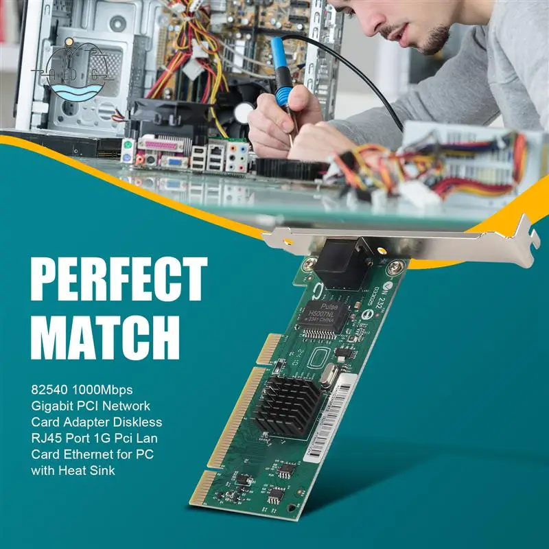 AED6- 82540 1000 Мбит/с гигабитный адаптер сетевой карты PCI без разъема RJ45 порт 1G Pci Lan Card Ethernet для ПК с радиатором
AED6- 82540 1000 Мбит/с гигабитный адаптер сетевой карты PCI без разъема RJ45 порт 1G Pci Lan Card Ethernet для ПК с радиатором