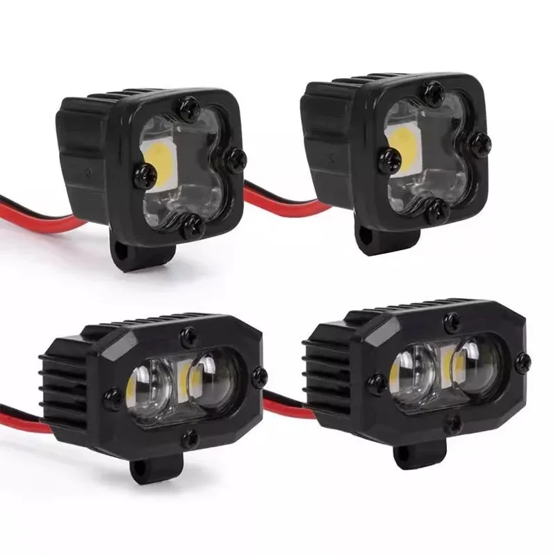 RC Car LED Lights Bumper Headlight Spotlight For 1/10 RC Crawler Axial Traxxas TRX4 TRX6 SCX10 90046 Wraith VS4-10 Redcat
RC Car LED Lights Bumper Headlight Spotlight For 1/10 RC Crawler Axial Traxxas TRX4 TRX6 SCX10 90046 Wraith VS4-10 Redcat