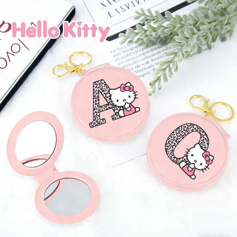 HelloKitty Makeup Mirror Sanrio KT Cat Foldable Small Round Mirror Woman Cartoon Cosmetics Travel Portable Cute Make-up Mirrors
HelloKitty Makeup Mirror Sanrio KT Cat Foldable Small Round Mirror Woman Cartoon Cosmetics Travel Portable Cute Make-up Mirrors