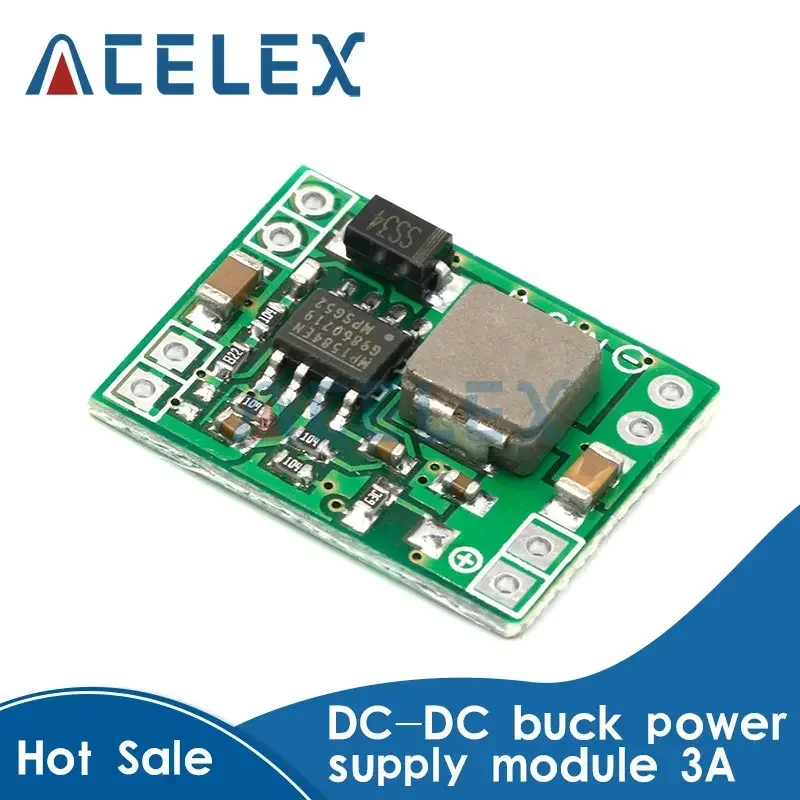 DC-DC power supply module 3A step-down module Buck module 24V-12V 9V to 5V fixed output
DC-DC power supply module 3A step-down module Buck module 24V-12V 9V to 5V fixed output