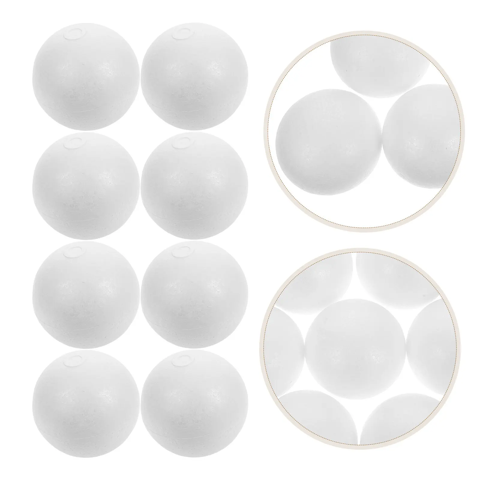 10Pcs Solid White Polystyrene Balls 10Cm Round Craft Balls DIY Wedding Christmas Party Decoration Craft Ball Solid Ball
10Pcs Solid White Polystyrene Balls 10Cm Round Craft Balls DIY Wedding Christmas Party Decoration Craft Ball Solid Ball