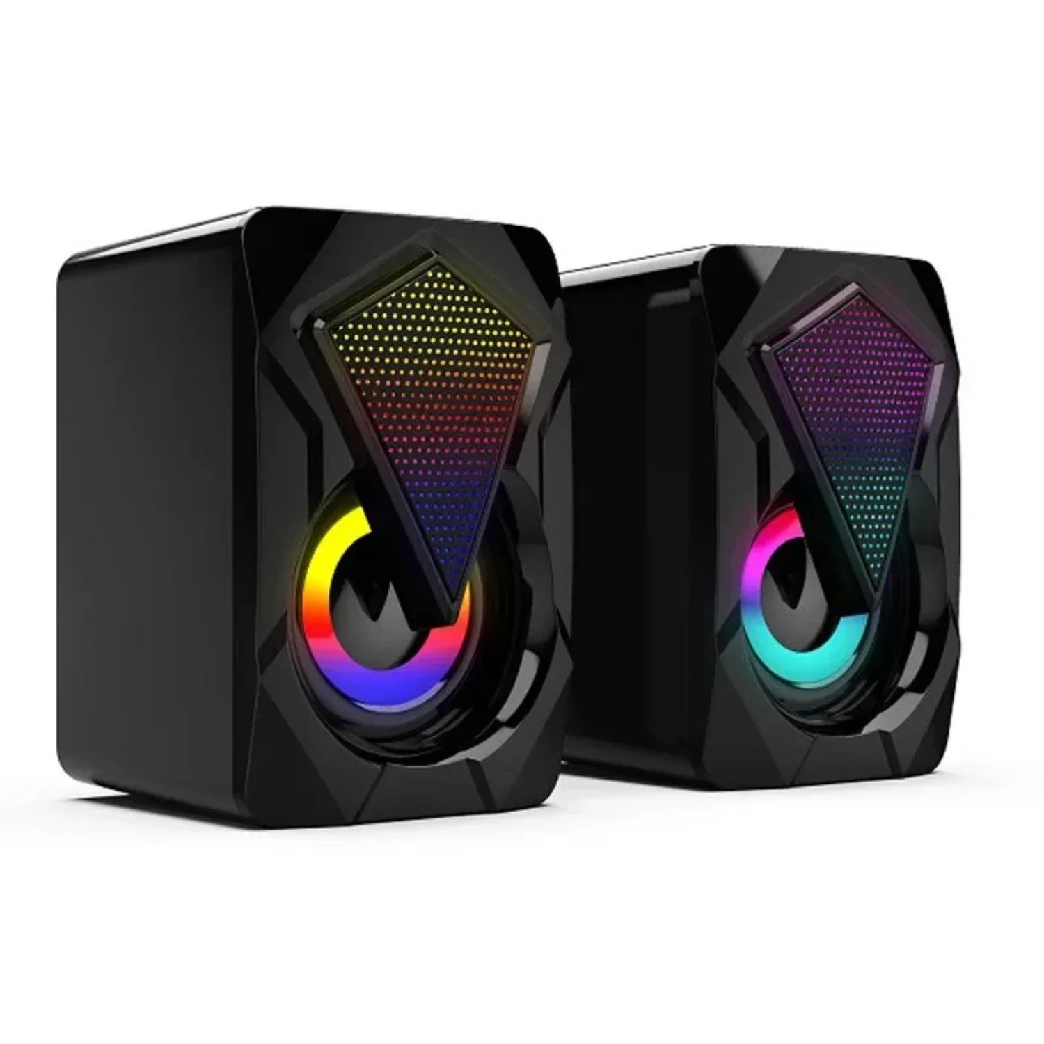 Portable Usb Computer Speaker Rgb Desktop Gaming Esports High Volume Wired Office Soundbox Colorful Large Sound
Portable Usb Computer Speaker Rgb Desktop Gaming Esports High Volume Wired Office Soundbox Colorful Large Sound