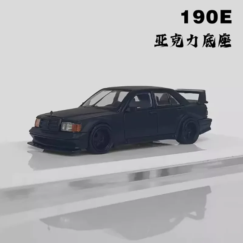 Diecast 1:64 Scale 190E W201 Matte Black Alloy Car Model Simulation Toy desktop Collection Gift Static Display
Diecast 1:64 Scale 190E W201 Matte Black Alloy Car Model Simulation Toy desktop Collection Gift Static Display