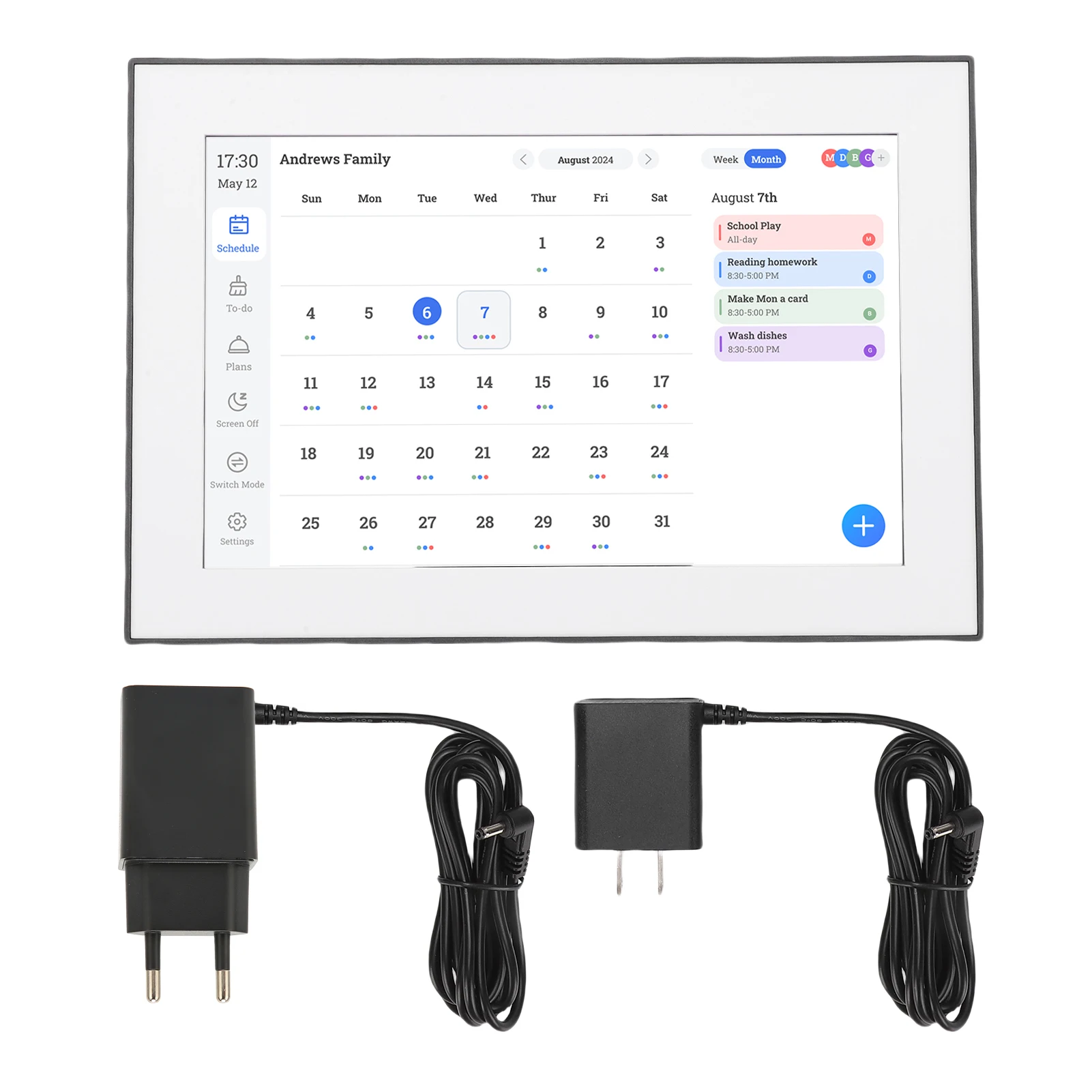 10.1 Inch Digital Calendar Wifi Smart Electronic Calendar Support Meal Daily Planning Photo Frame Function Art Gallery App Sync
10.1 Inch Digital Calendar Wifi Smart Electronic Calendar Support Meal Daily Planning Photo Frame Function Art Gallery App Sync