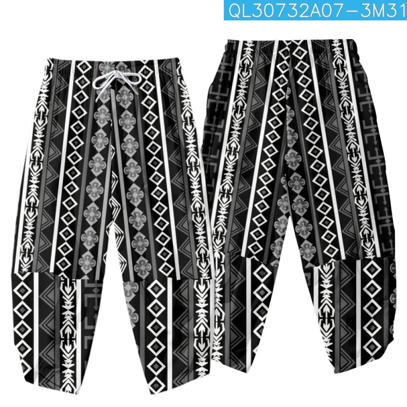 Geometric Patterns Printed Striped Casual Elastic Waist Kimono Cropped Pants Couple Men Women Harajuku Japanese Streetwear
Geometric Patterns Printed Striped Casual Elastic Waist Kimono Cropped Pants Couple Men Women Harajuku Japanese Streetwear