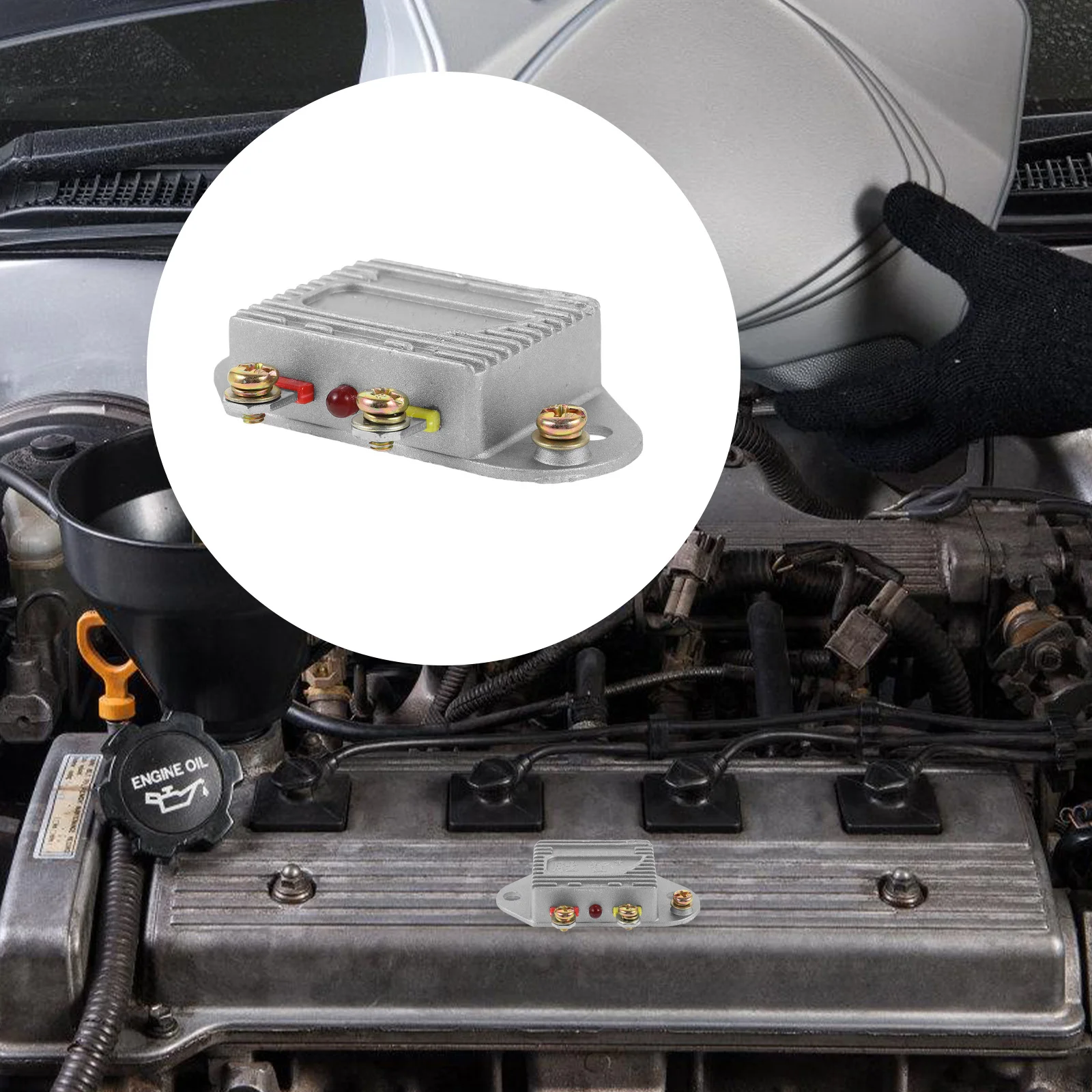 Universal 14V Voltage Regulator Stabilizer Kit Engine Car Generator Longevity Reliable Performance Regulator Rectifier
Universal 14V Voltage Regulator Stabilizer Kit Engine Car Generator Longevity Reliable Performance Regulator Rectifier