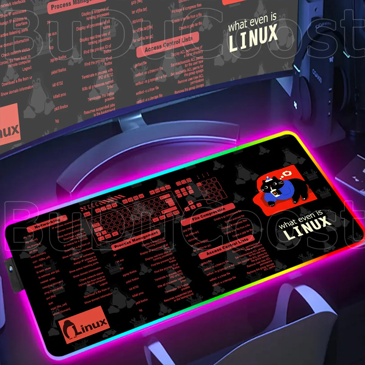 Programmer Rubber Non-slip Carpet Office Lumines Keyboard Mat XXL Decoration RGB Deskmat Linux Commands Line Shortcuts Mouse Pad
Programmer Rubber Non-slip Carpet Office Lumines Keyboard Mat XXL Decoration RGB Deskmat Linux Commands Line Shortcuts Mouse Pad