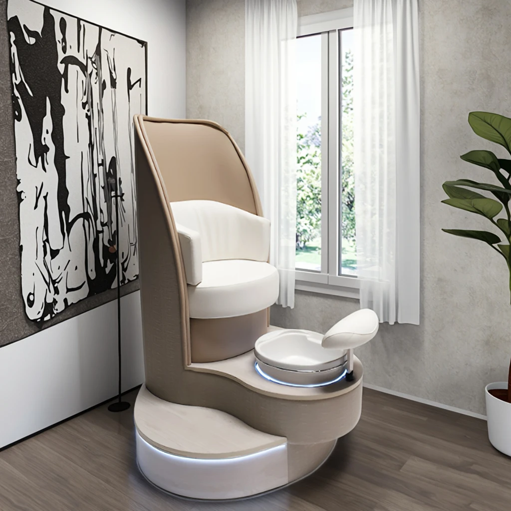 Modern Nail Salon Brown Throne Spa Equipment Whirlpool Foot Bath Sofa Massage Foot Therapy Spa Station Chair
Modern Nail Salon Brown Throne Spa Equipment Whirlpool Foot Bath Sofa Massage Foot Therapy Spa Station Chair