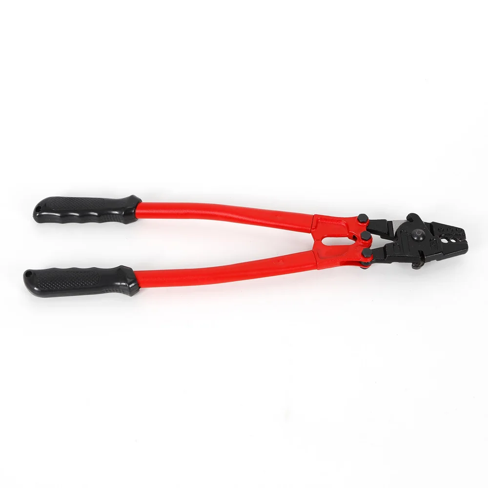 Hydraulic Crimpers for Door Lock Fittings, 340mm Carbon Steel Tool, Automatic Plunger Retraction, Chromium Plated Piston for
Hydraulic Crimpers for Door Lock Fittings, 340mm Carbon Steel Tool, Automatic Plunger Retraction, Chromium Plated Piston for